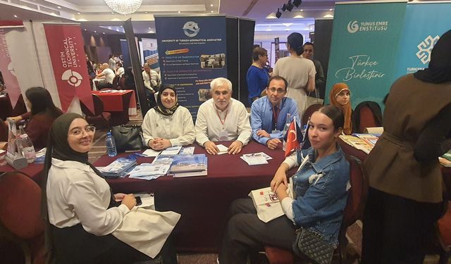 THK Üniversitesi "Study in Türkiye" fuarında yoğun ilgi gördü