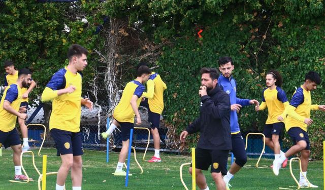 Ankaragücü'nde Kastamonuspor mesaisi: "Hedefimiz üst sıralar"