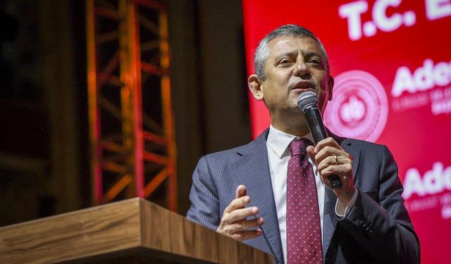 CHP lideri Özel Ankara'da konuştu: "Yasaksız Türkiye sözü veriyoruz"