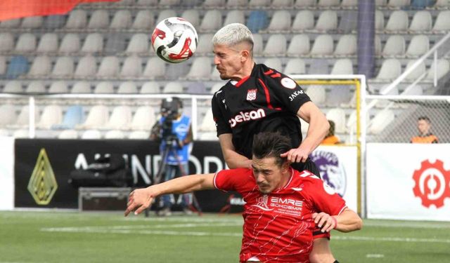 Ankara Keçiörengücü ve Sivasspor golsüz berabere kaldı