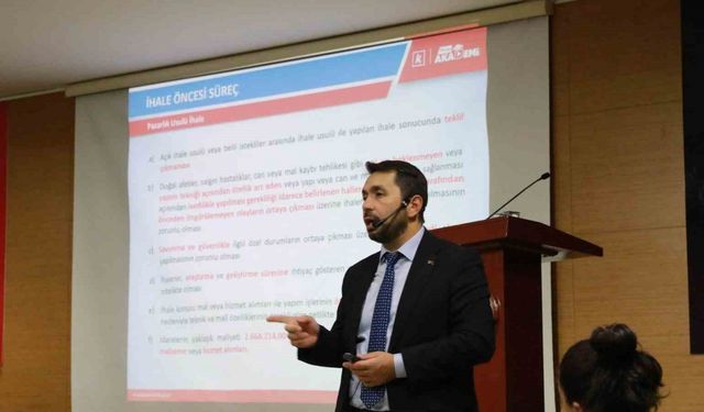 Ankara'da Keçiören Belediyesi personeline kamu ihale eğitimi verildi