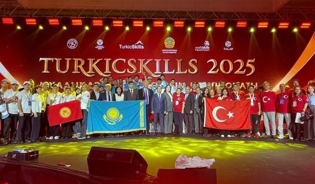 Türkiye, Türk Dünyası Mesleki Beceriler Şampiyonası’nda 9 dalda zirveye çıktı
