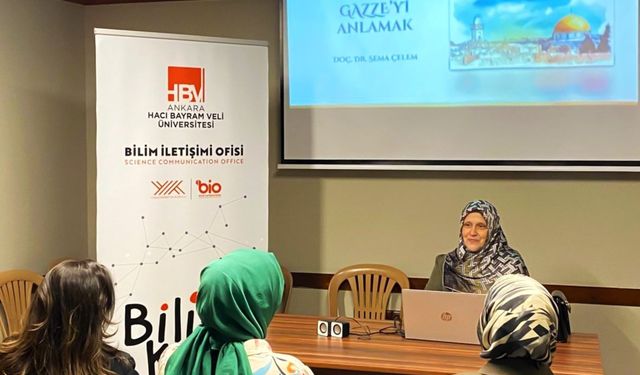 Ankara’da “Gazze’yi Anlamak” Etkinliği: Vicdan ve Bilim Buluştu