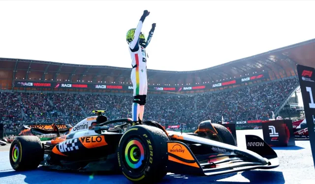 Meksika GP: Yarışı kazanan Norris şampiyona lideri oldu