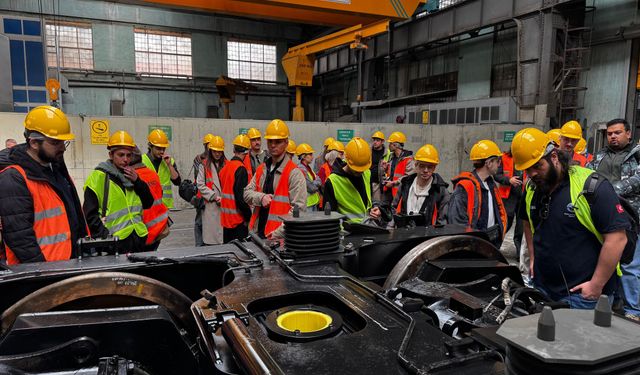 THK Üniversitesi heyeti, TÜRASAŞ'ın Milli Lokomotif Projesini inceledi