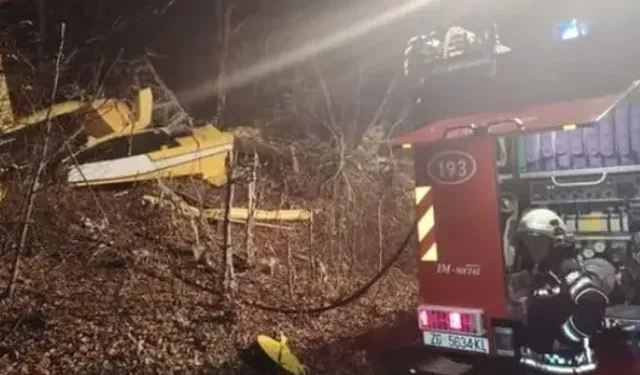 Hırvatistan’da düşen yangın söndürme uçağında şehit olan pilot Hasan Bahar’ın ailesine acı haber verildi