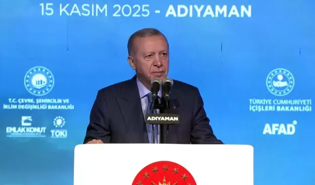 Cumhurbaşkanı Erdoğan Adıyaman’da: '350 bininci konutu teslim etmenin gururunu yaşıyoruz'