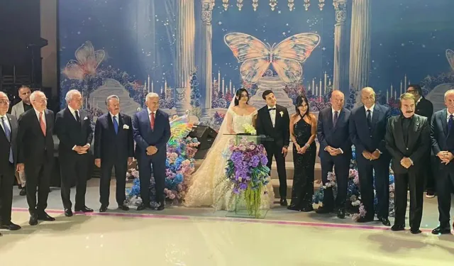 Kılıçdaroğlu'ndan Perinçek'e Muharrem İnce'den Binali Yıldırım'a herkes bu düğünde buluştu!
