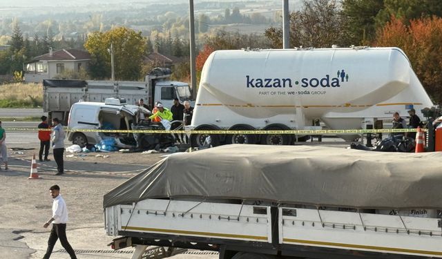 Ankara’da kahreden Kaza: Anne, baba ve minik bebek yaşamını yitirdi