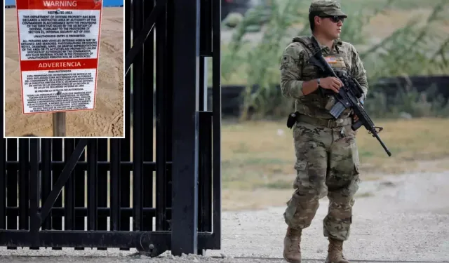 ABD'nin Meksika sınırındaki plajı "yanlışlıkla" kapatma girişimi krize yol açtı