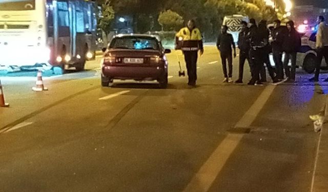 Ankara’da feci kaza: Karşıdan karşıya geçen yayaya otomobil çarptı!