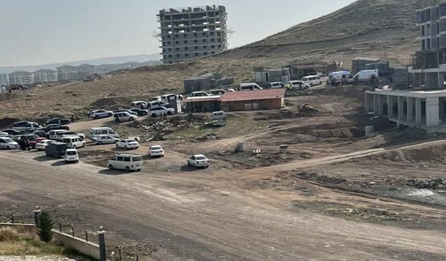 Ankara’da inşaat faciası! İşçi 4. kattan düştü