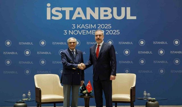 Hakan Fidan, Pakistan Dışişleri Bakanı Mohammad Ishaq Dar ile İstanbul’da bir araya geldi