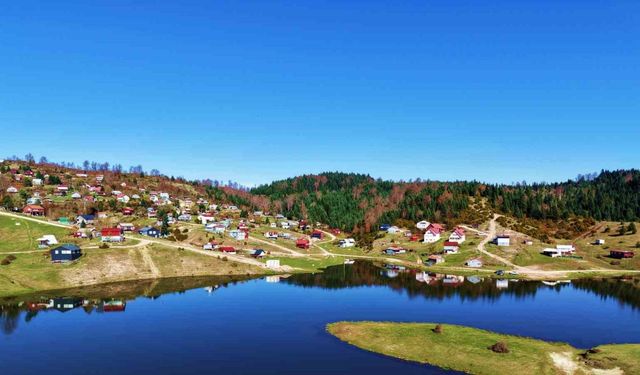 Sonbaharın en çarpıcı adresi! Sultanpınar Yaylası renk şöleni