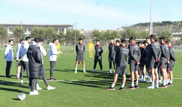 Ümit Milli Takım, Litvanya maçı hazırlıklarına başladı