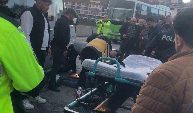 Zonguldak’ta yolun karşısına geçerken düşen adam işçi servisinin altında kalarak hayatını kaybetti