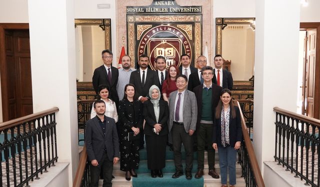 Sasakawa Barış Vakfı Heyeti Ankara'da!