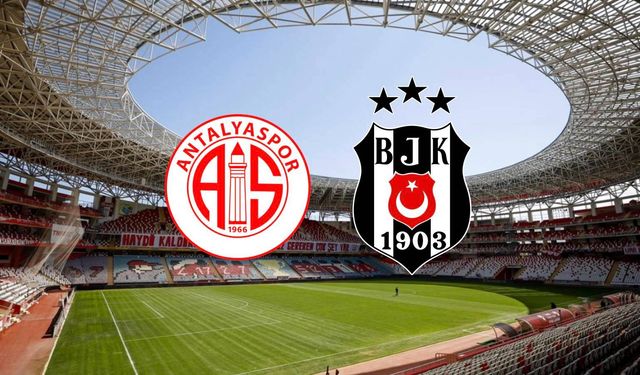 Beşiktaş kötü gidişi durdurmak istiyor: Antalyaspor deplasmanında 59. randevu