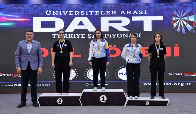 Üniversiteler Arası Dart Şampiyonası’nda Ankara Rüzgârı