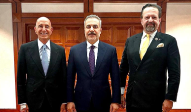 Ankara'da sürpriz diplomasi trafiği: Fidan, Barrack ve Gorka ile bir araya geldi