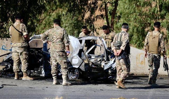 İsrail’den Lübnan’a yeni İHA saldırısı: Kefrman beldesinde bir araç hedef alındı