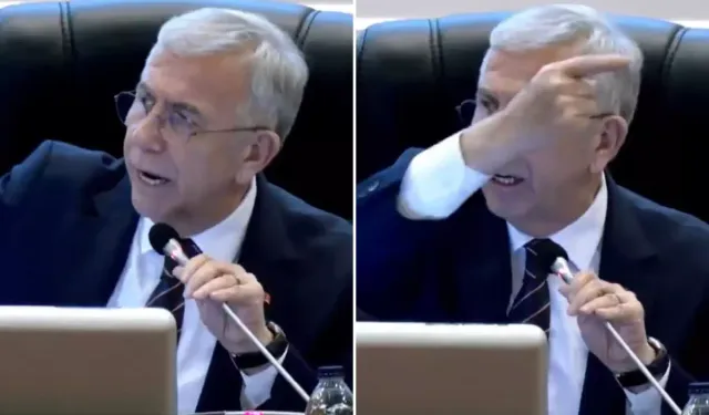 Mansur Yavaş mecliste gerginlik yaşadı: “Bağırma lan, ne bağırıyorsun!”