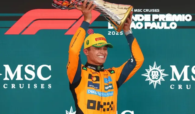 Brezilya GP: Heyecan dolu yarışı Norris kazandı