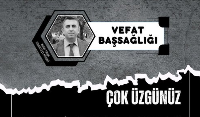 Ankara Gölbaşı İlçe Tarım Müdürü Murat Erşan hayatını kaybetti