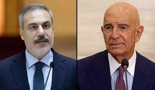 Hakan Fidan, ABD’nin Ankara Büyükelçisi Tom Barrack’ı kabul etti