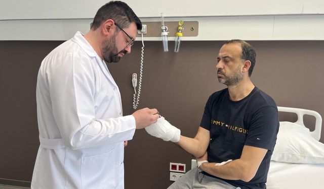 Kopan parmağı için çareyi Türkiye'de buldu: Buza koyup 600 kilometre yol geldi!