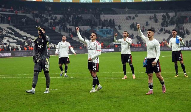 Beşiktaş, Çaykur Rizespor karşısında iç saha hasretini bitirdi