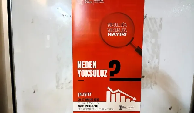 Ankara Kent Konseyi “Neden Yoksuluz?” Çalıştayı düzenliyor