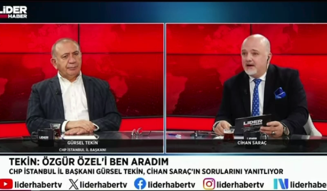 CHP'li Gürsel Tekin'den parti yönetimine tepki: "Bu çaresizlik ifadesidir"