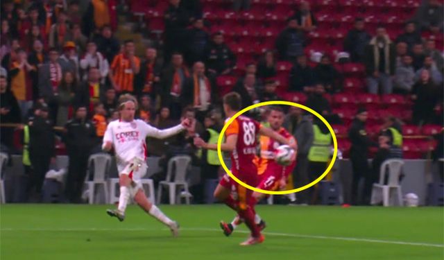 Galatasaray–Samsunspor maçında penaltı isyanı büyüyor!