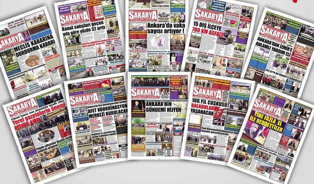 Sakarya gazetesi 34 yaşında!