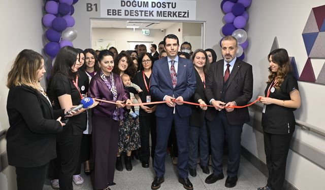 Türkiye’nin İlk Doğum Dostu Ebe Destek Merkezi Ankara'da Açıldı