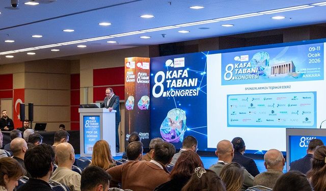 Bilim ve cerrahi Ankara'da buluştu: 8. Kafa Tabanı Kongresi devam ediyor