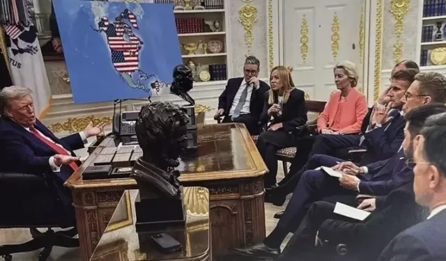 Trump’tan tartışma yaratan harita paylaşımı: Kanada ve Grönland’ı ABD toprağı gibi gösterdi