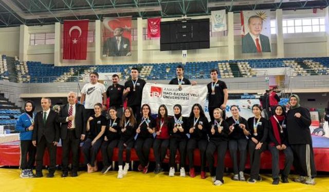 Ankara'ya Madalya Yağmuru: Wushu Kung-Fu Şampiyonası’nda 21 Madalya!