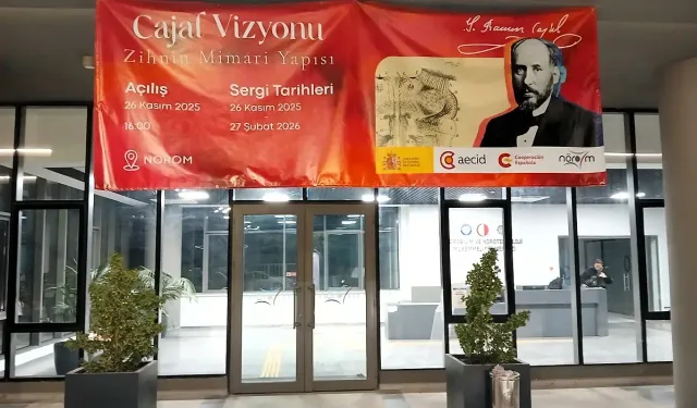 “Cajal Vizyonu Zihnin Mimari Yapısı” sergisi NÖROM’da