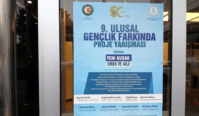 Hak-İş’ten 9. Ulusal Gençlik Farkında Proje Yarışmasına davet