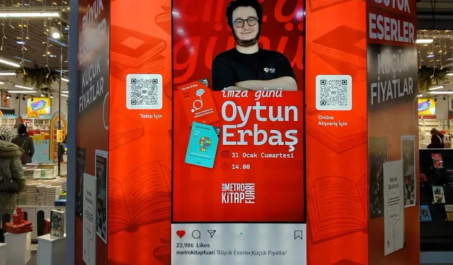 Prof. Dr. Oytun Erbaş İmza Günü’nde okurlarıyla buluşacak