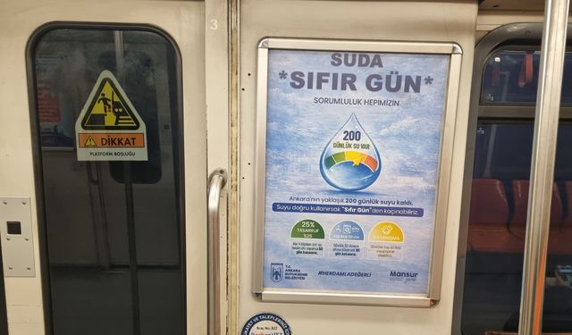 Ankara Büyükşehir Belediyesi'nden su tasarrufu seferberliği