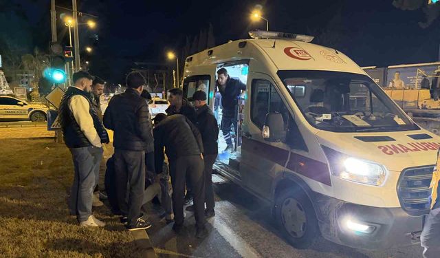 Adıyaman’da üç araçlı kaza: 2 yaralı