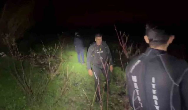 Hatay’da Asi Nehri’ne düşen kişi için arama çalışması başlatıldı