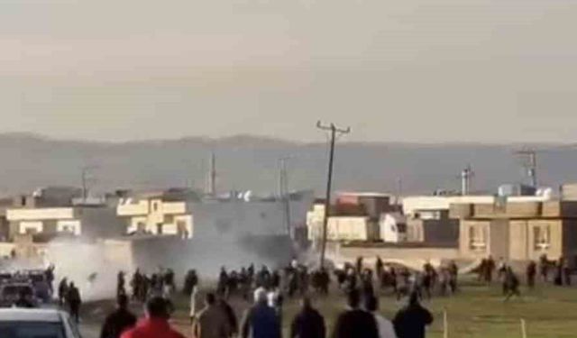 Mardin’de iki aile arasında taşlı sopalı kavga: O anlar kamerada