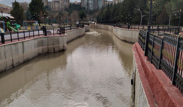 YAĞAN YAĞMUR VE ERİYEN KAR SULARI ÇUBUK ÇAYINI CANLANDIRDI