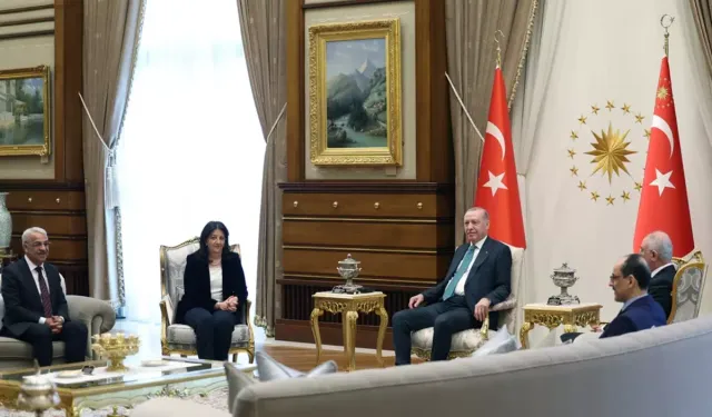 Cumhurbaşkanı Erdoğan ile DEM Parti görüşmesi sonrası dikkat çeken mesaj