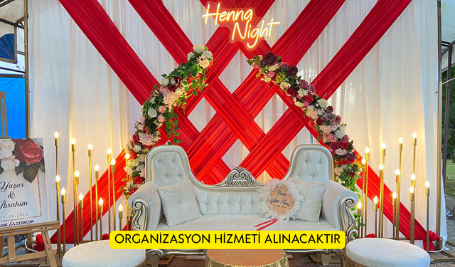 ORGANİZASYON HİZMETİ ALINACAKTIR