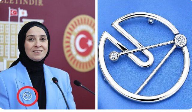 DEVA Partili Elif Esen’in taktığı rozet Atomic Whirl ne anlama geliyor?